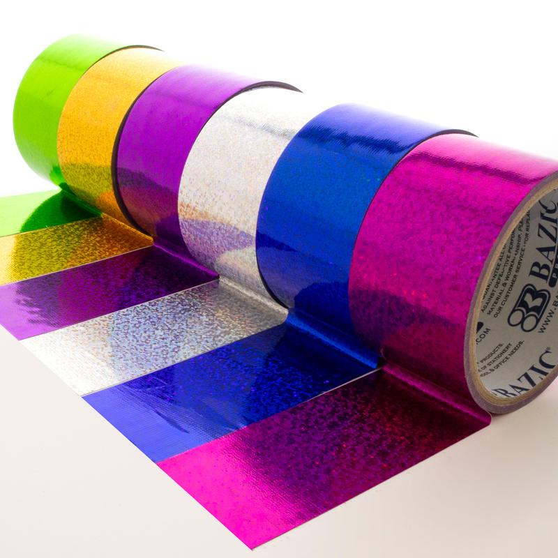 BAZIC 1.88" X 5 Yards Holographic Duct Tape