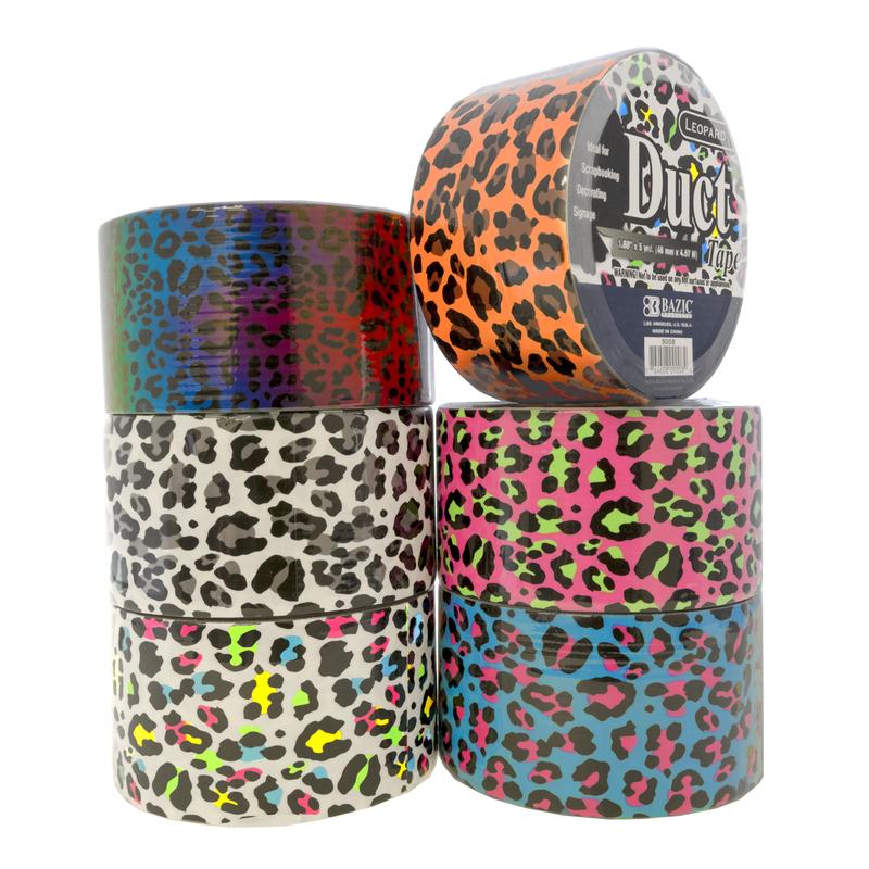 BAZIC 1.88" X 5 Yards Leopard Series Duct Tape