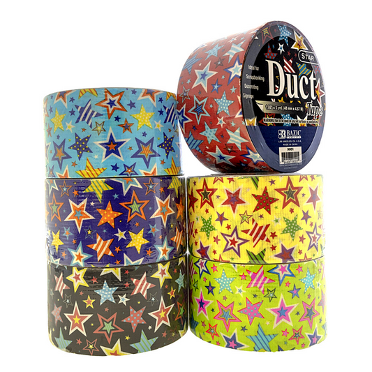 BAZIC 1.88" X 5 Yards Star Series Duct Tape