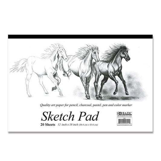 BAZIC 18" X 12" Sketch Pad (20 Sheets)