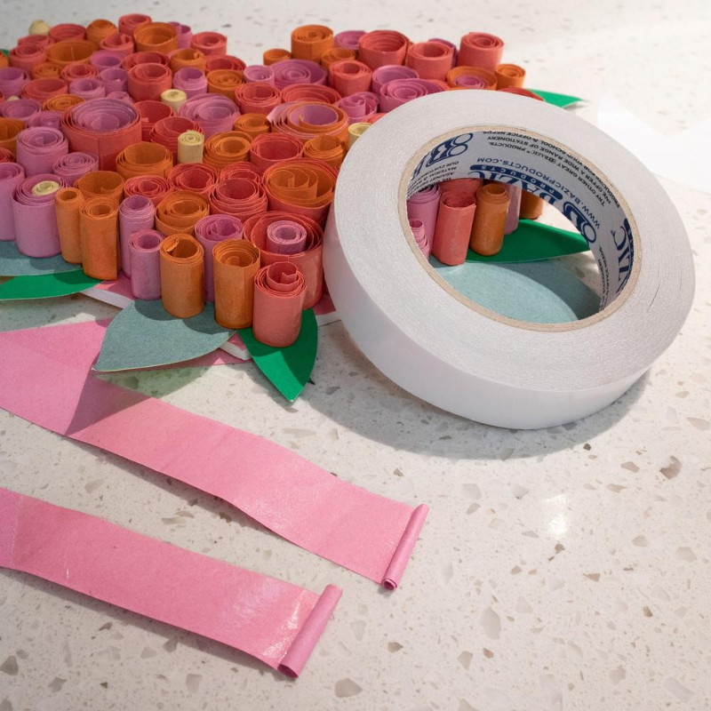 BAZIC 1" X 36 Yard (1296") Double Sided Tape