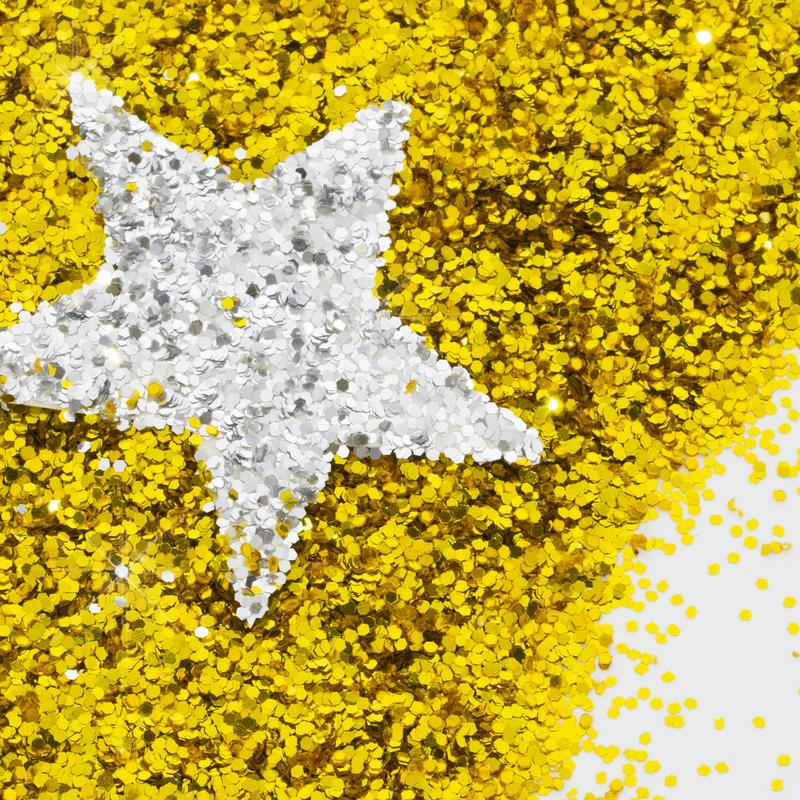 BAZIC 1lb / 16oz Multicolor Glitter
