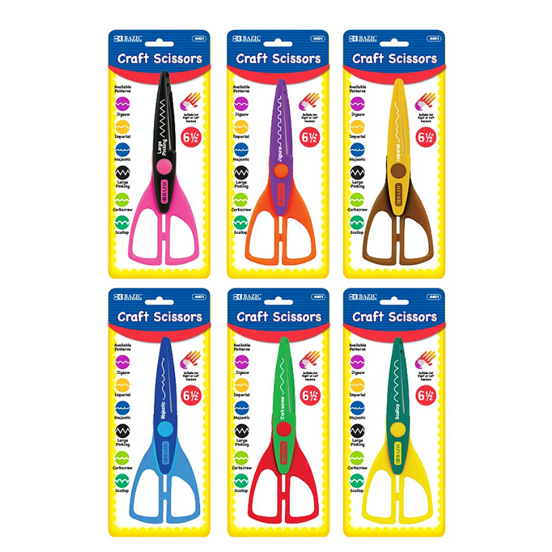 BAZIC 6.5" Craft Scissors