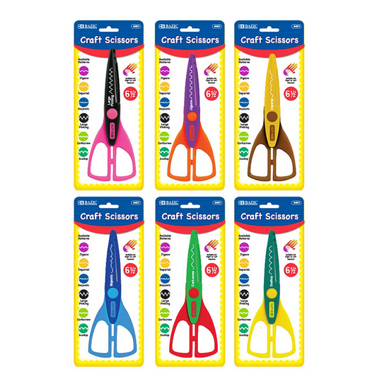 BAZIC 6.5" Craft Scissors