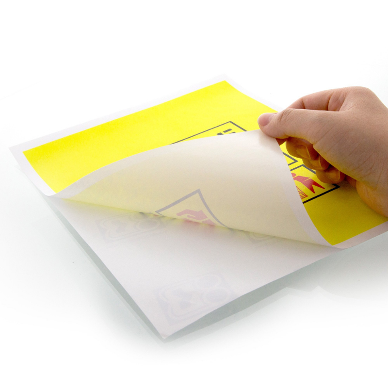 BAZIC 8.5" X 11" Full Sheet White Multipurpose Labels (10/Pk)