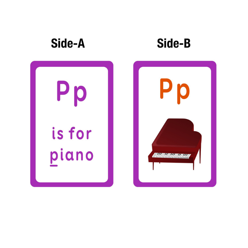 BAZIC Alphabet Preschool Flash Cards (36/Pack)
