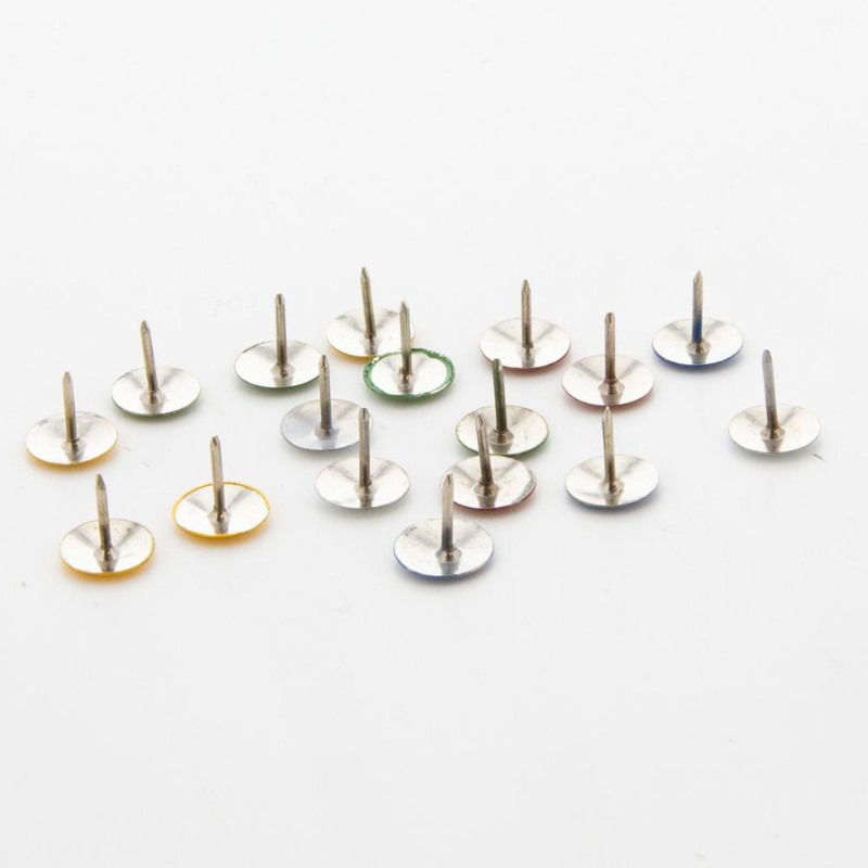 BAZIC Assorted Color Thumb Tack (200/Pack)