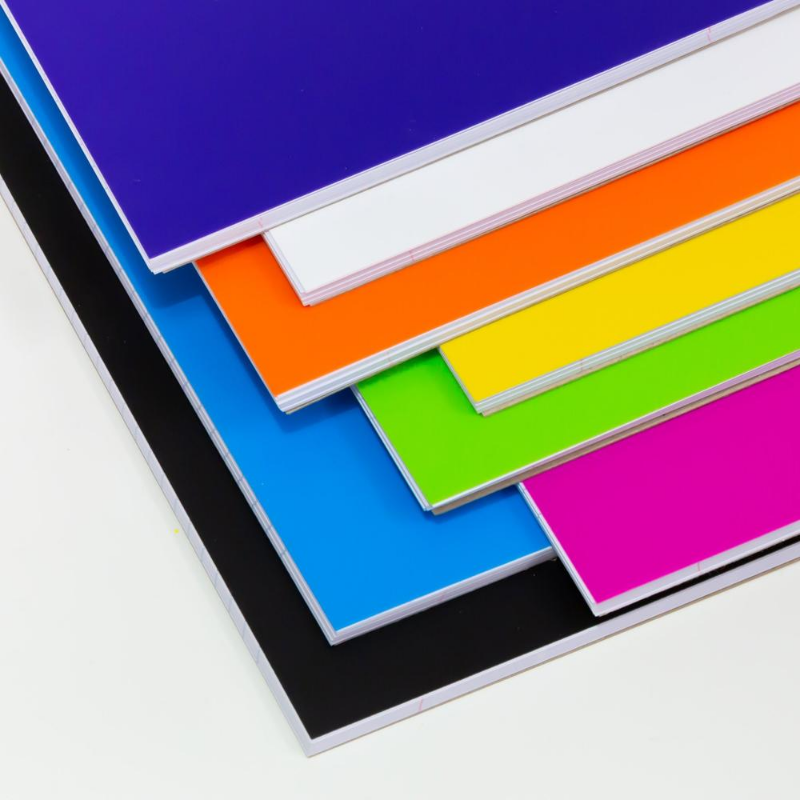 BAZIC College Ruled 70 Sheets 1-Subject Poly Cover Spiral Notebook