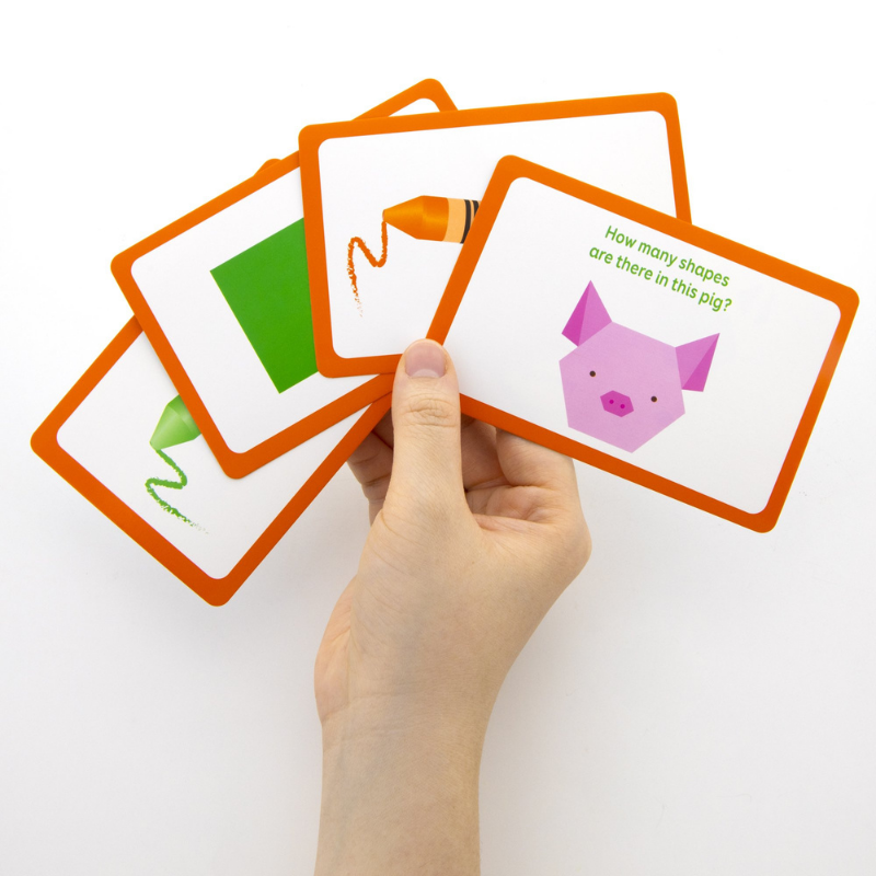 BAZIC Colours Preschool Flash Cards (36/Pack)