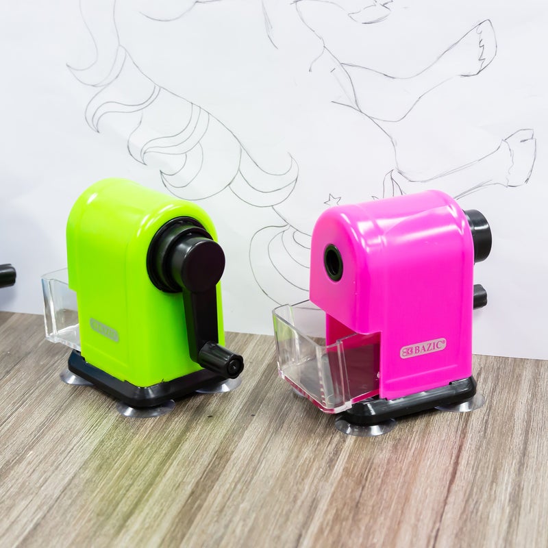 BAZIC Desktop Sharpener w/ Suction Cup Base