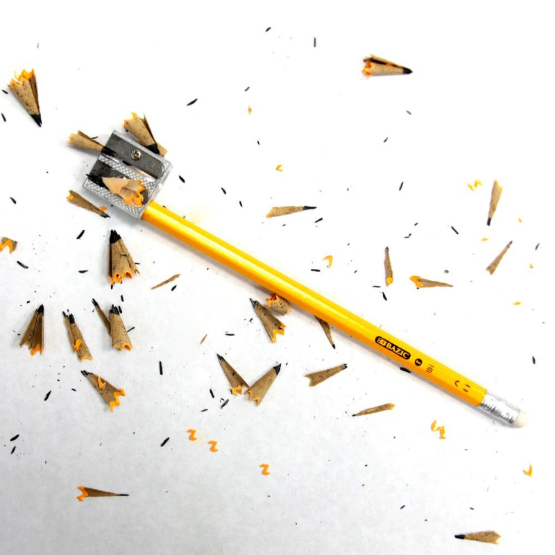 BAZIC Dual Blades Metal Pencil Sharpener (3/Pack)