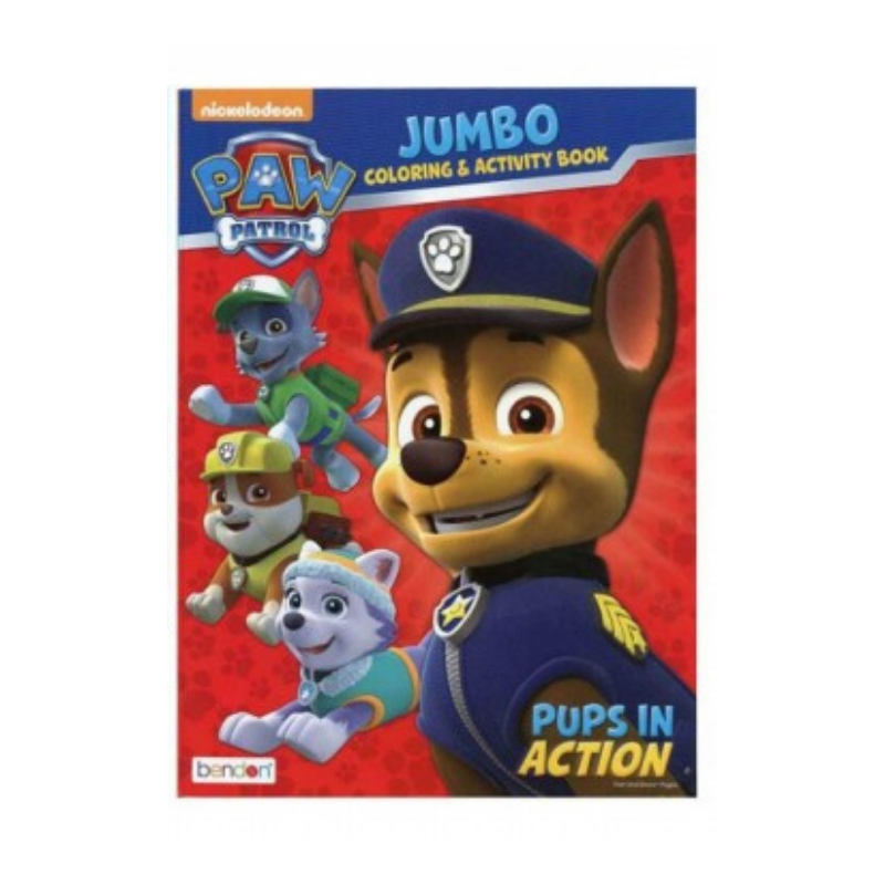 BAZIC PAW PATROL Colouring Book