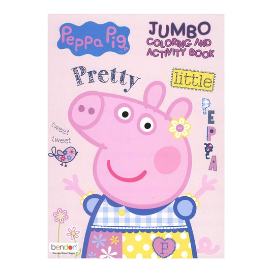 BAZIC PEPPA PIG Colouring Book