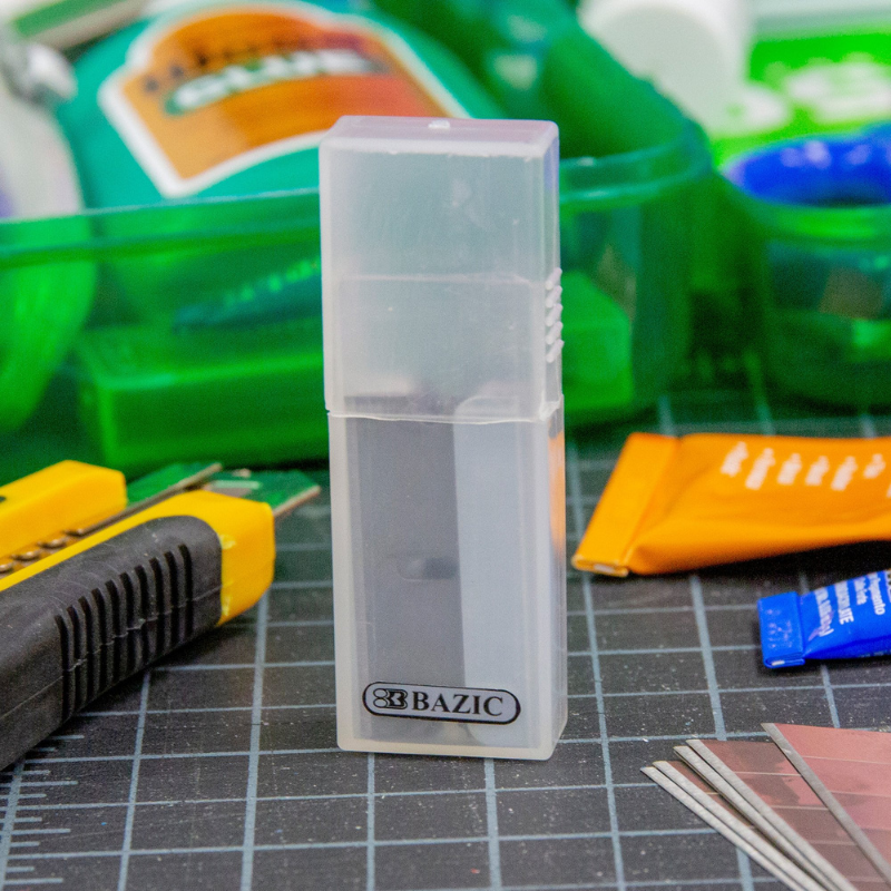 BAZIC Razor Replacement Blade with Tube (8/Tube)