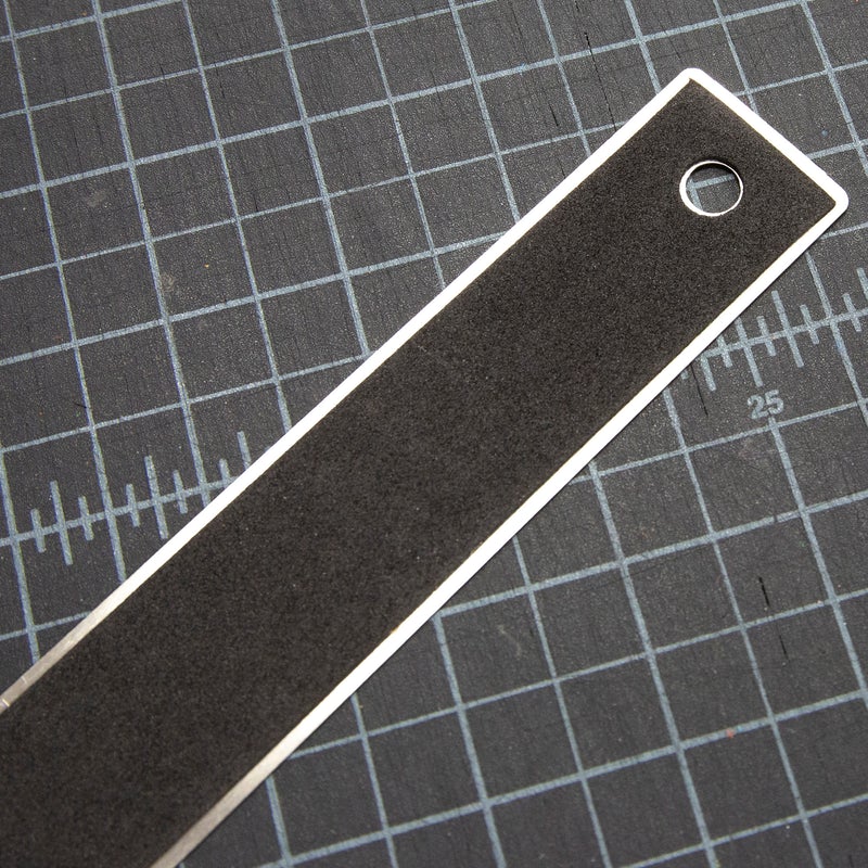BAZIC 12" / 30cm Non Skid Back Stainless Steel Ruler
