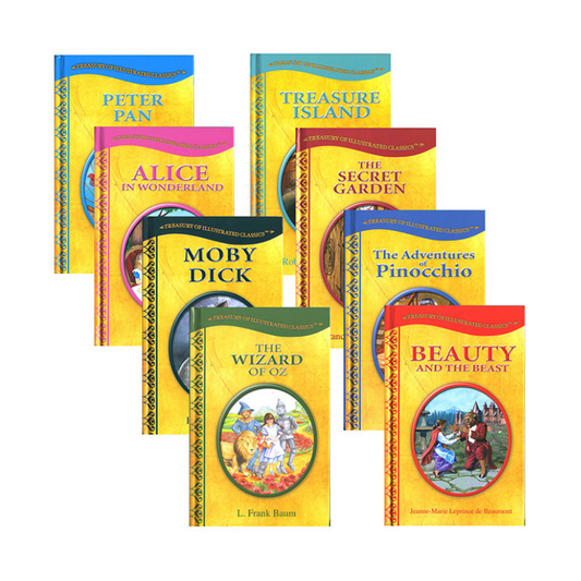 BAZIC Treasury of Illustrated Classics Hardcover Storybooks