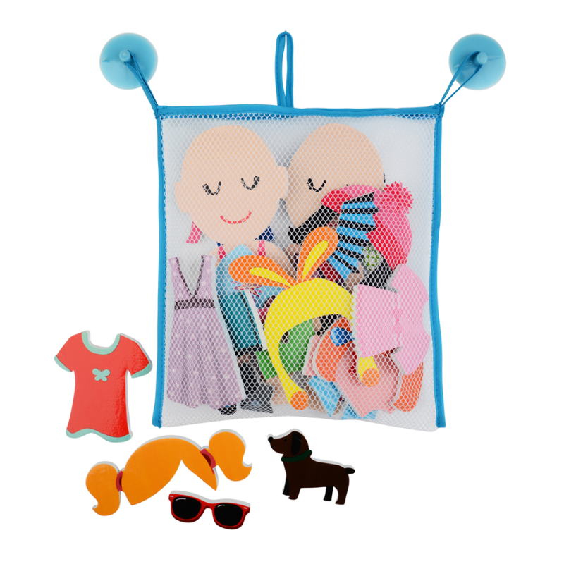 Buddy & Barney Bath Stickers ƒ?? Dressing Up