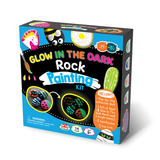 Buddy & Barney Glow in the Dark Rock Painting Kit