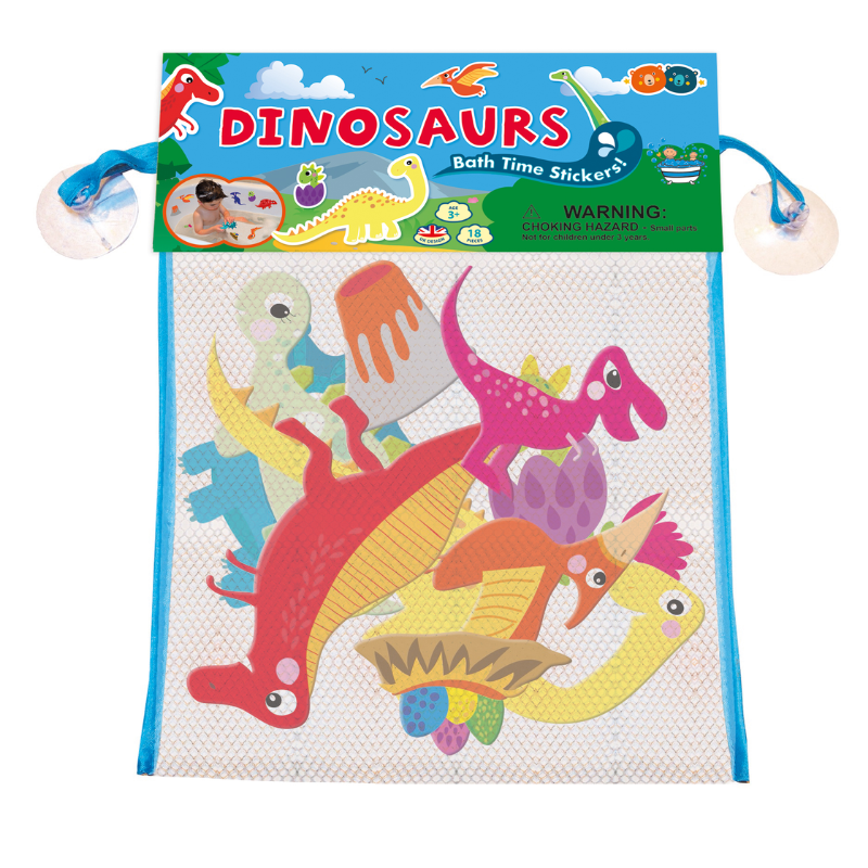 Buddy & Barney Bath Stickers ƒ?? Dinosaurs