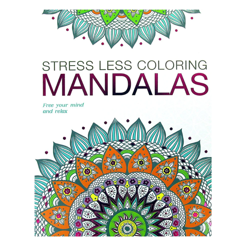 BAZIC Mandalas Colouring Book for Adults
