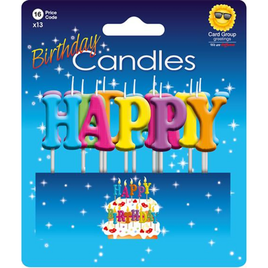 Happy Birthday Candles