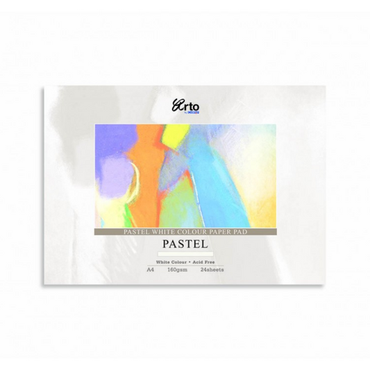 Campap A4 White Pastel Paper Pad (24 Sheets)