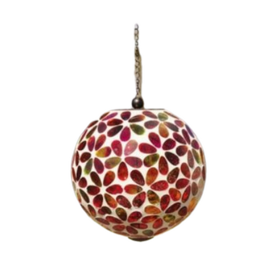 Carson Home Accents Multicololour Mosaic Solar Ball