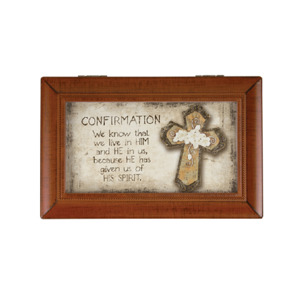 Carson Home Accents Confirmation Music Box