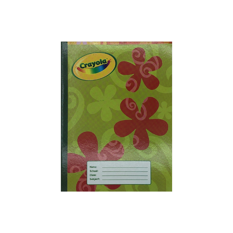 Crayola Exercise Book - Single Line - 6.25" x 8" - 60shts / 120pgs