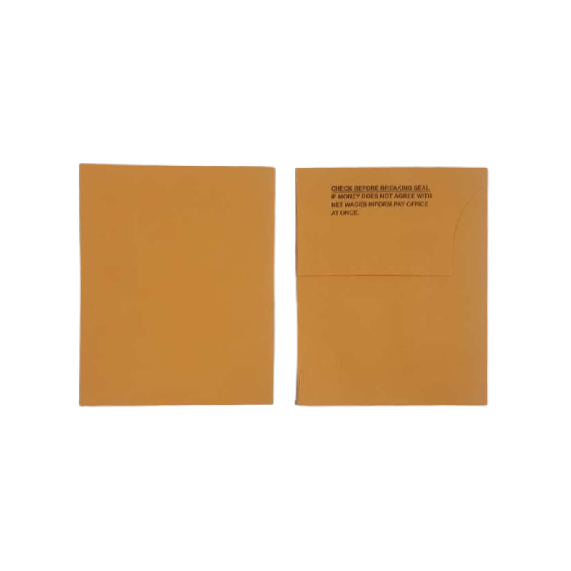 4 3/4" X 3 7/8" Seal Easi Manilla Pay Envelope (Pack of 20)