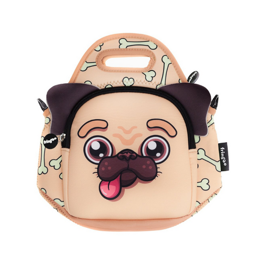 Fringoo Neoprene Lunch Bag - Pug