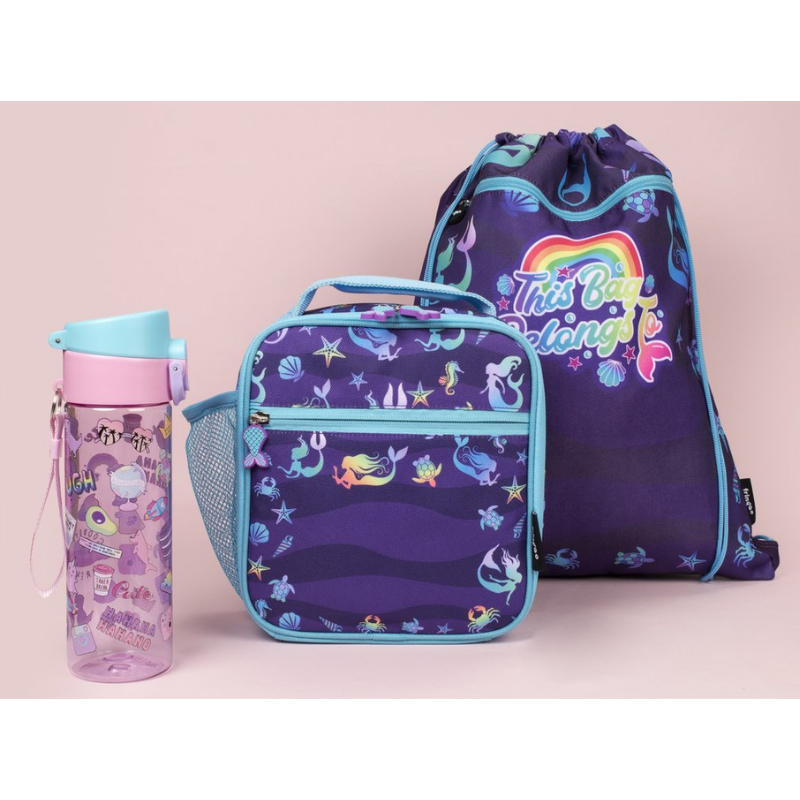 Fringoo Lunch Bag - Purple Mermaids -  (Not Personalised)