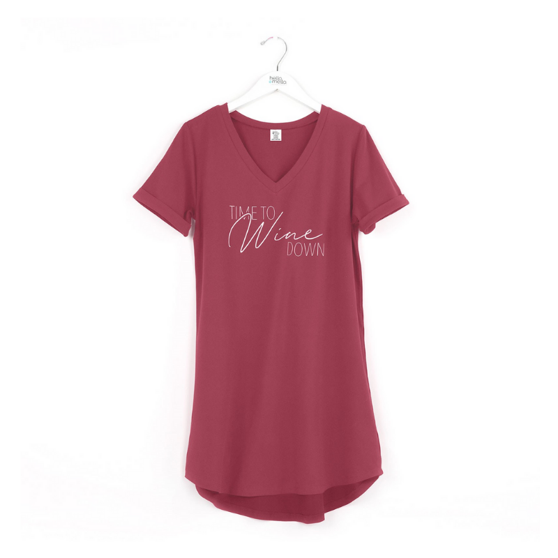 Hello Mello V-Neck Sleep Shirt