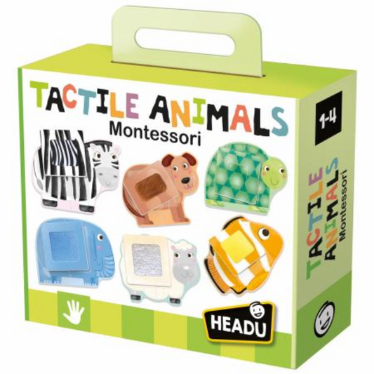 Headu Tactile Animals Montessori