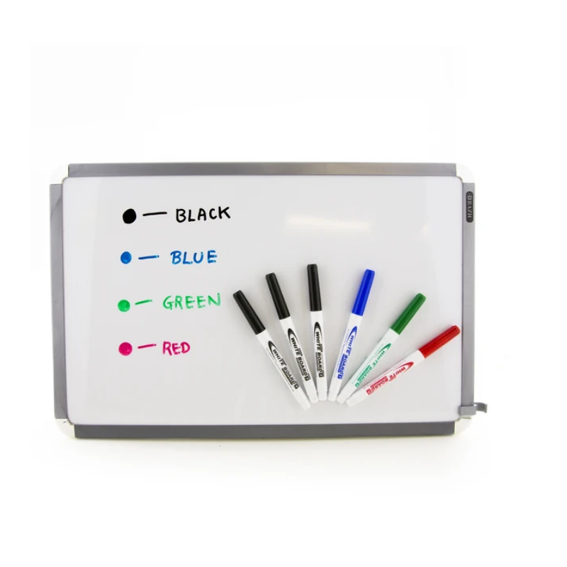 BAZIC Fine Tip Bright Color Dry-Erase Markers (4/Pack)