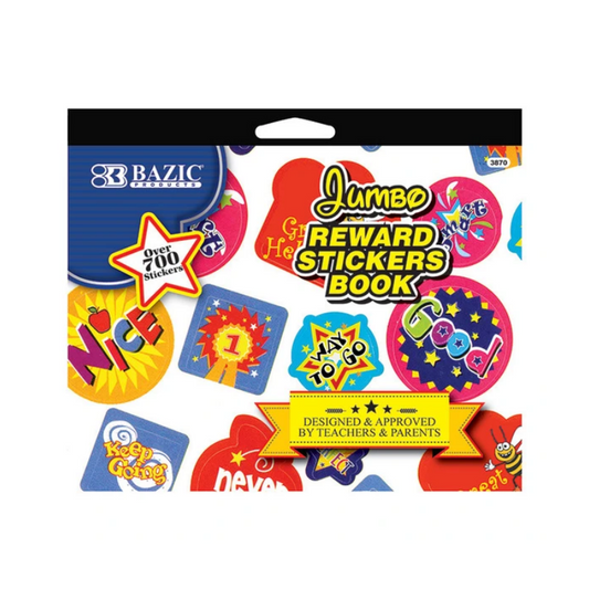 BAZIC Jumbo Reward Sticker Book