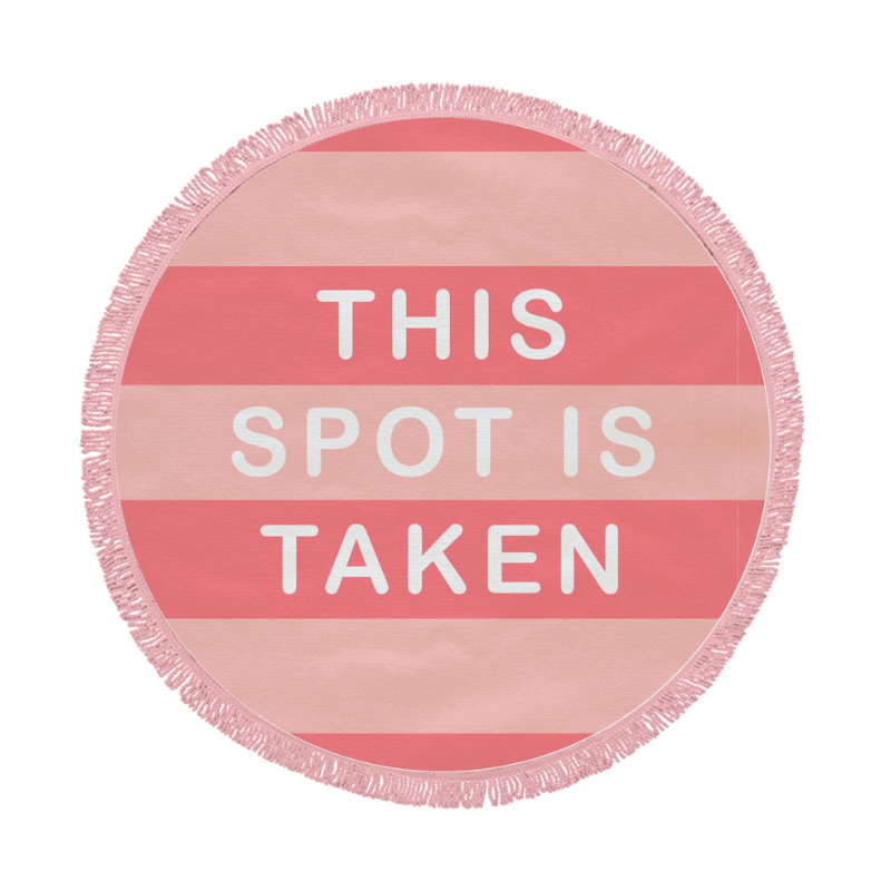Juice Box 60" Round Beach Towel / Mat