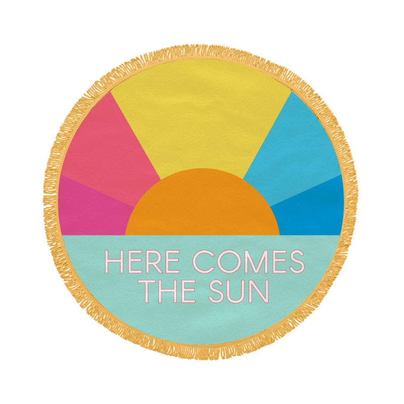 Juice Box 60" Round Beach Towel / Mat