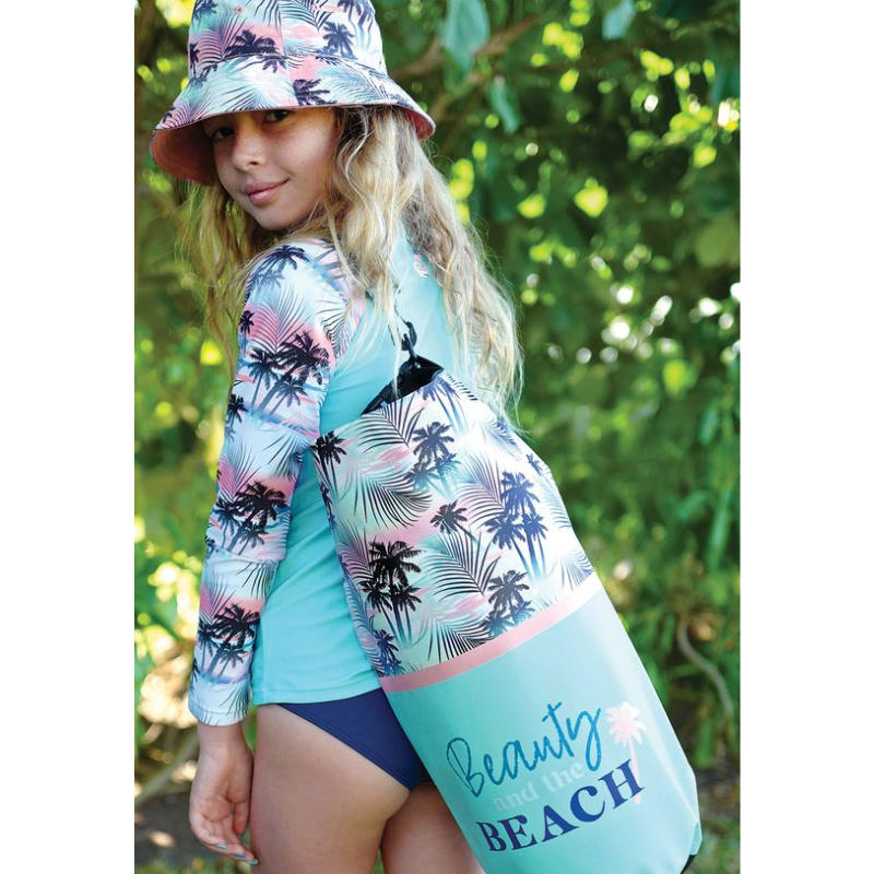 Juice Box UV Protected Reversible Youth Bucket Hat