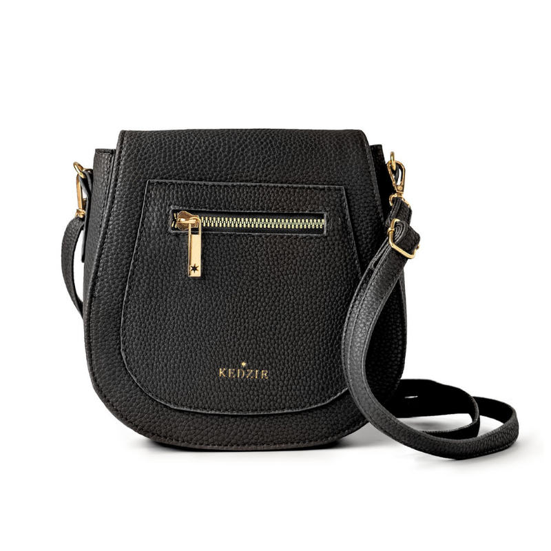 Kedzie Camden Vegan Leather Mini Messenger Handbag