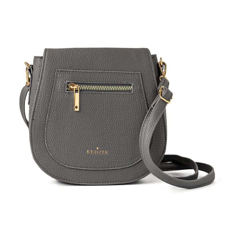 Kedzie Camden Vegan Leather Mini Messenger Handbag