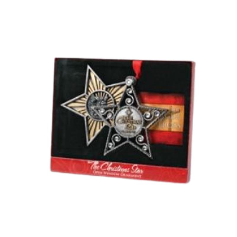 Lighthouse Star Christmas Ornament