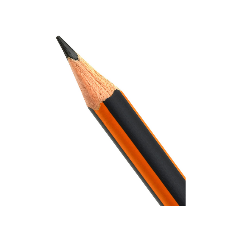 Maped Black Peps #2 HB Triangular Pencil (12 Pack)
