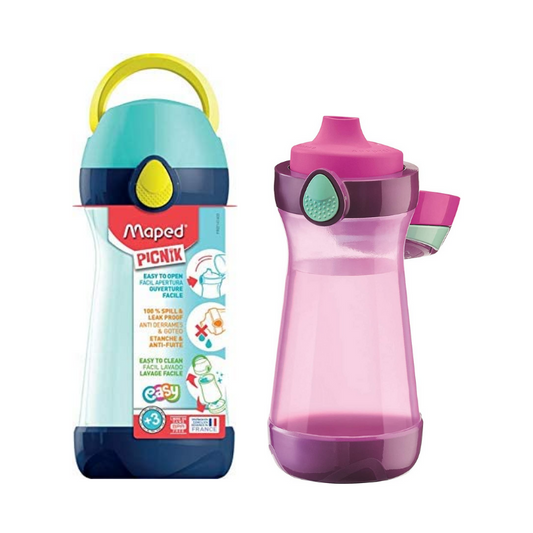 Maped Picnik 14.5oz Spillproof Plastic Water Bottle