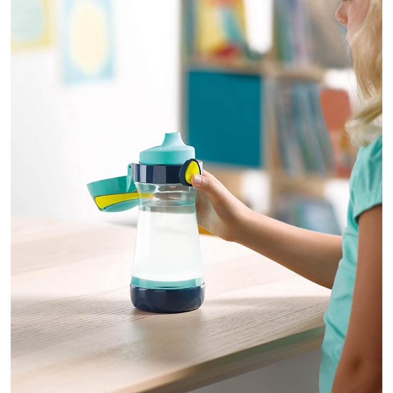 Maped Picnik 14.5oz Spillproof Plastic Water Bottle
