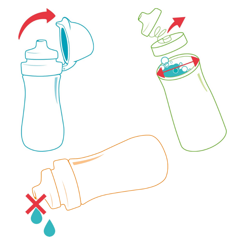 Maped Picnik 14.5oz Plastic Water Bottle
