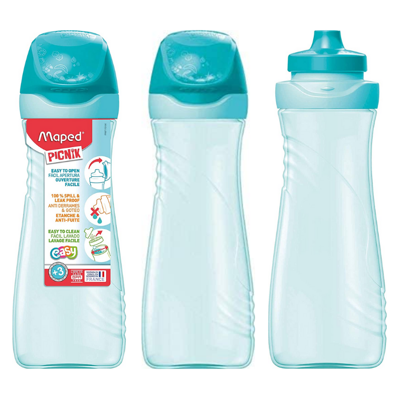 Maped Picnik 19.6oz Plastic Water Bottle