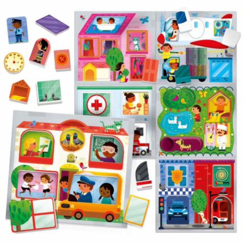 Headu Baby Play Town Montessori