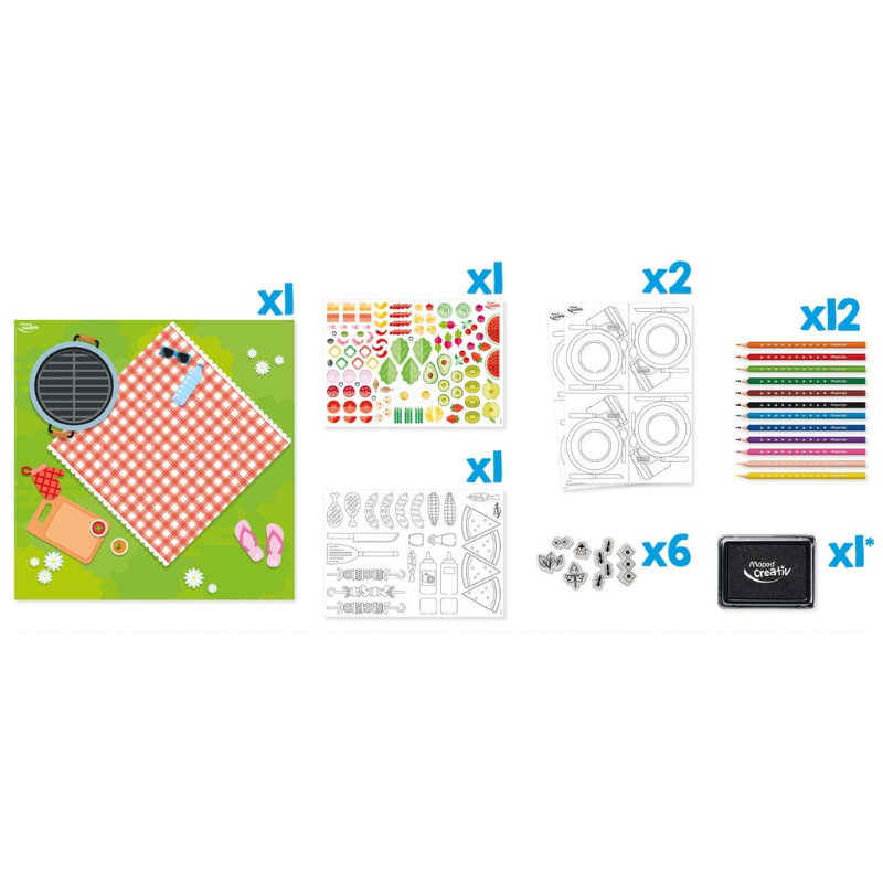 Maped Creativ Colour & Play - Design My Barbeque