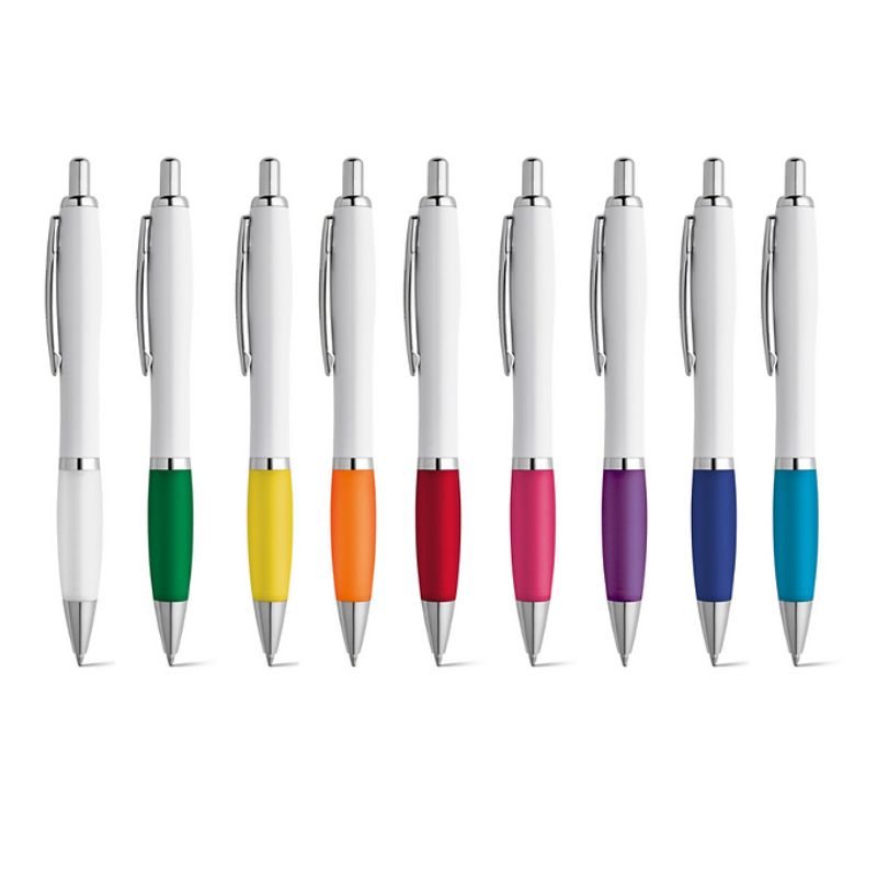 Move Ball Pen - White Barrel